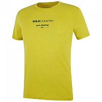 [해외]와일드컨츄리 Flow 반팔 티셔츠 4138002687 Whin Yellow / Pure Climbing 1977