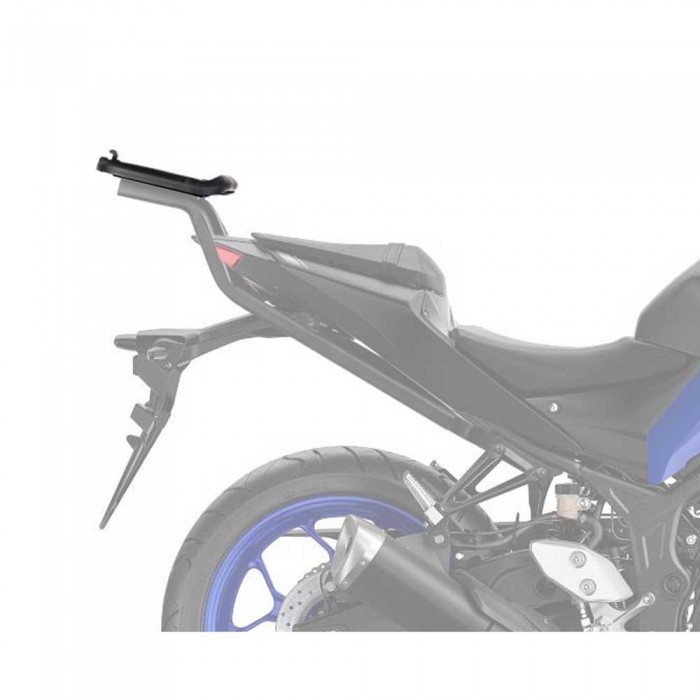 [해외]샤드 Yamaha MT03 탑 케이스 후면 피팅 9138060076 Black