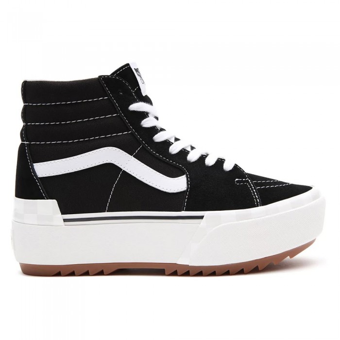 [해외]반스 트레이너 SK8-Hi Stacked 137882163 Black / Blanc De Blanc