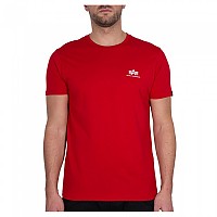 [해외]알파 인더스트리 Basic Small 로고 반팔 티셔츠 138022124 Rbf Red