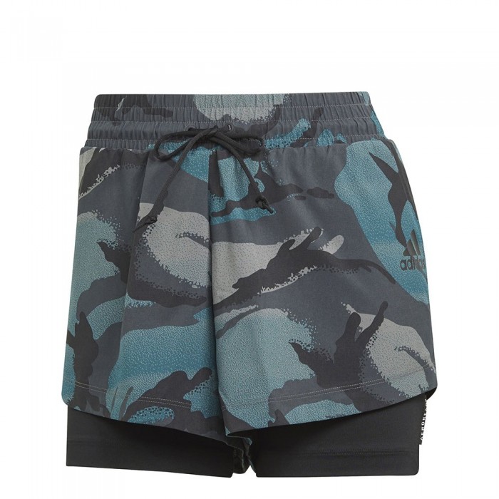 [해외]아디다스 ZNE Sportswear 반바지 7137925640 Dark Grey / Wild Teal