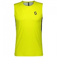 [해외]스캇 트레일 Run 민소매 티셔츠 6137950856 Sulphur Yellow / Smoked Green