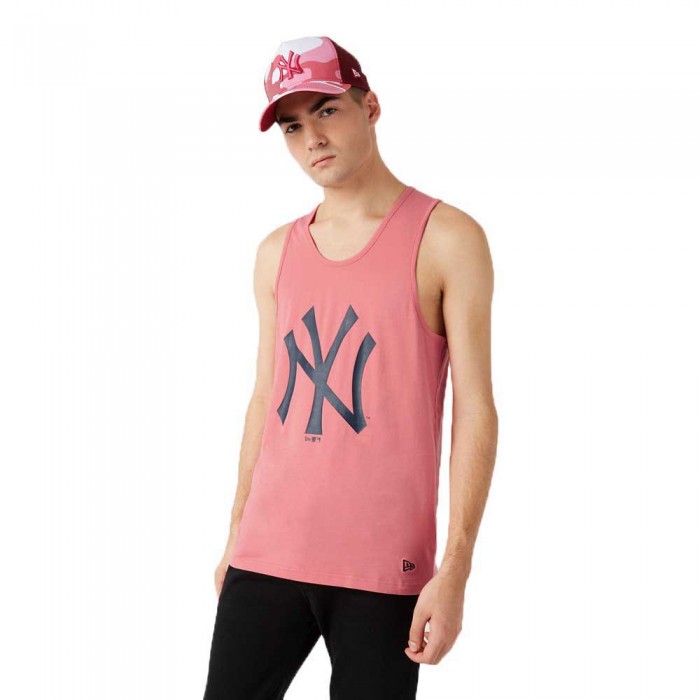 [해외]뉴에라 MLB Seasonal 팀 Logo New York Yankees 민소매 티셔츠 138051404 Pink