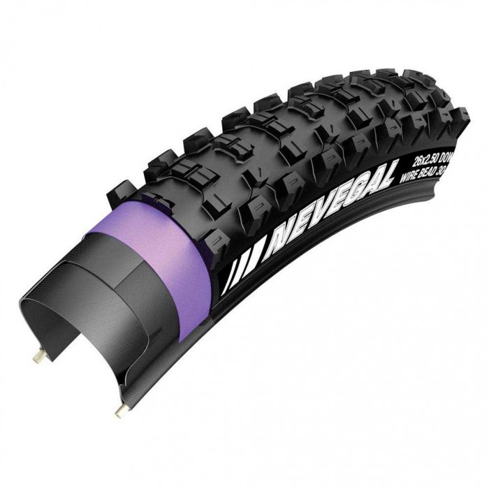 [해외]KENDA Nevegal 프로-E Tubeless 27.5´´ x 2.35 MTB 타이어 1136003787 Black