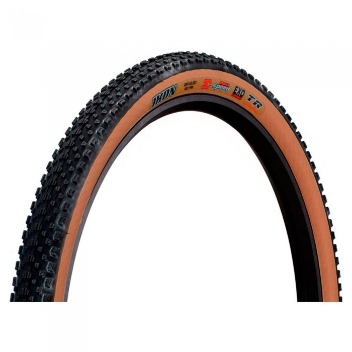 [해외]맥시스 Ikon Exo 60 TPI Tubeless 27.5´´ x 2.20 MTB 타이어 1137874661 Black / Tan Wall