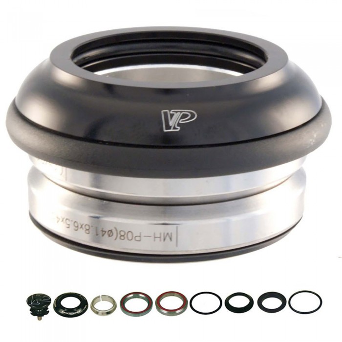 [해외]VP 스티어링 시스템 Road Integrated Bearings 45 Aluminium A-Head 1137578060 Black