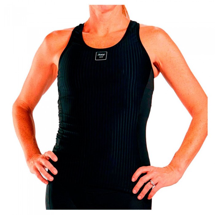 [해외]ZOOT Elite Tri Racerback 슬리브리스 사이클링 져지 1138083614 Black