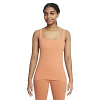 [해외]나이키 Yoga Luxe Shelf 민소매 티셔츠 7138031359 Healing Orange / Apricot Agate