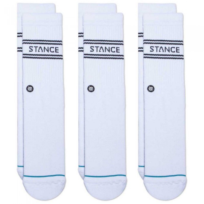 [해외]STANCE Basic Crew 양말 3 켤레 138098490 White