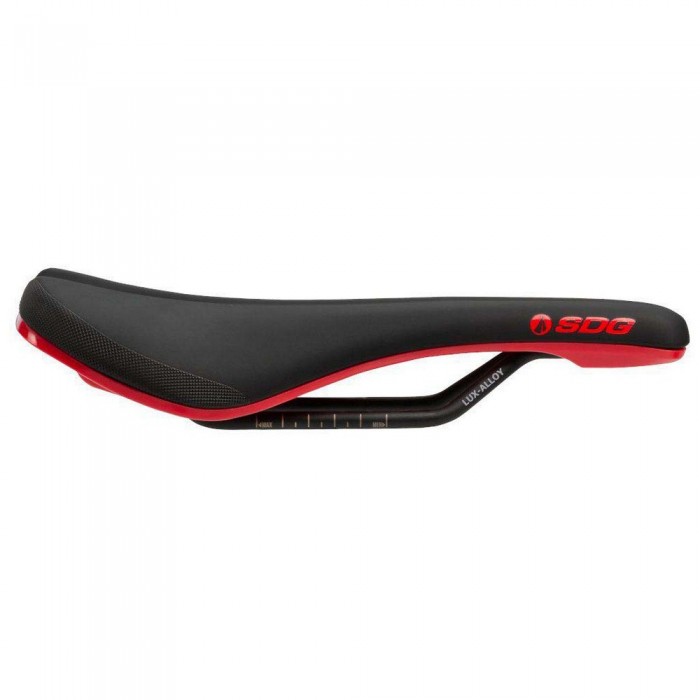 [해외]SDG COMPONENTS Bel 에어 3.0 Lux 자전거 안장 1138096636 Matte Black / Red