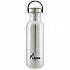 [해외]LAKEN 스테인레스 스틸 및 대나무 모자 Basic 750ml 4138048761 Silver