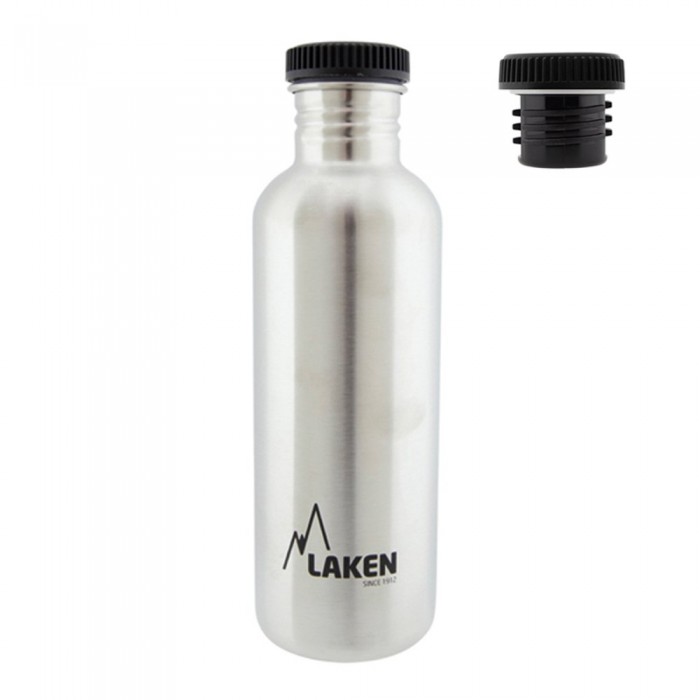 [해외]LAKEN Basic 1L 병 4138048802 Steel