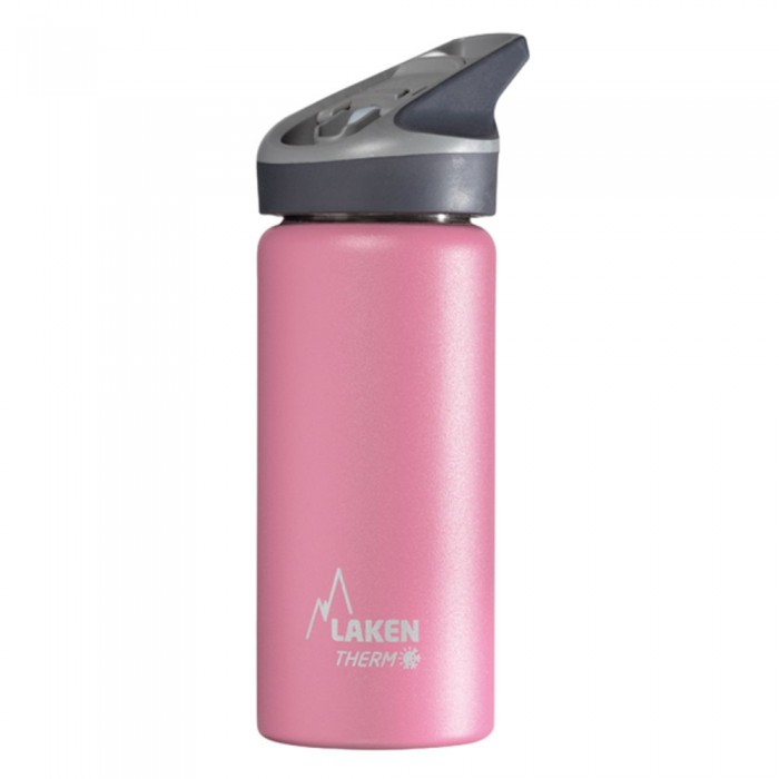 [해외]LAKEN 스테인리스 스틸 Jannu 모자 보온병 500ml 4138049038 Pink