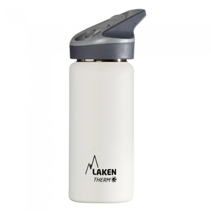 [해외]LAKEN 스테인리스 스틸 Jannu 모자 보온병 500ml 4138049039 White