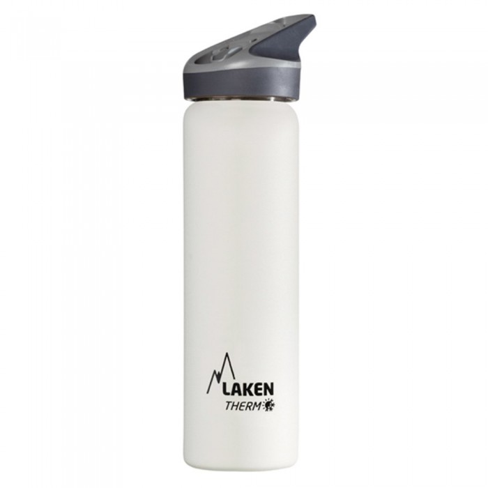 [해외]LAKEN 스테인리스 스틸 Jannu 모자 보온병 750ml 4138049049 White