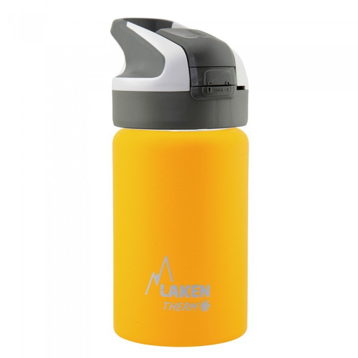 [해외]LAKEN 스테인리스 스틸 정상 회담 모자 보온병 350ml 4138049051 Yellow