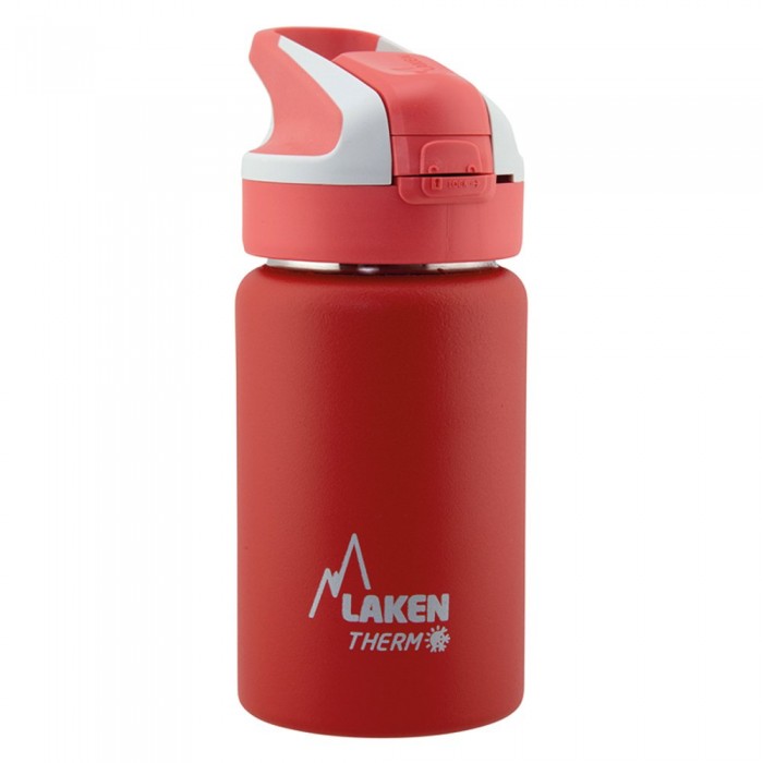 [해외]LAKEN 스테인레스 스틸 350ml Summit Summit 캡 써모 4138049053 Red