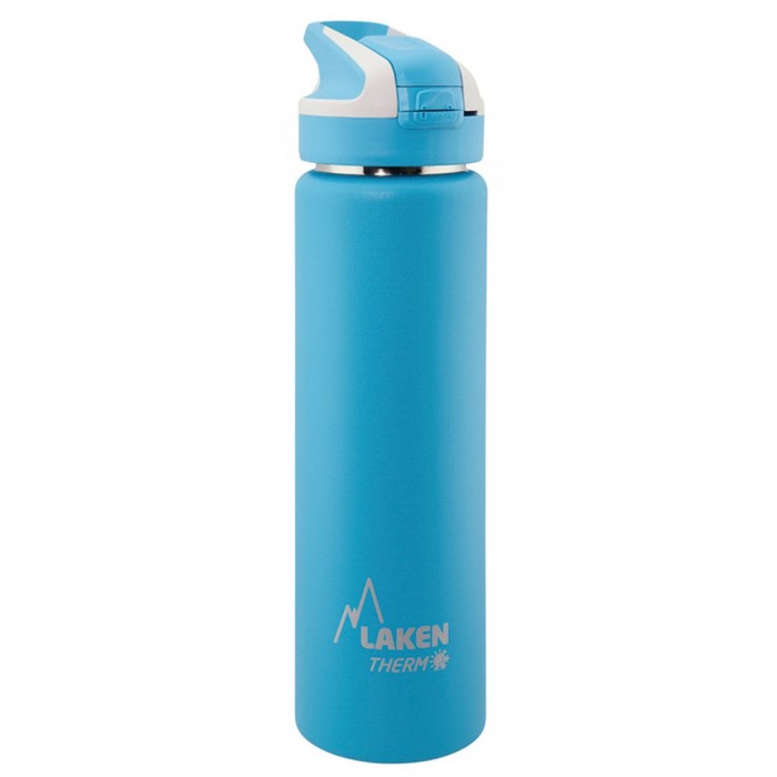 [해외]LAKEN Stainless Steel Summit Cap 750ml 보온병 4138049081 Light Blue