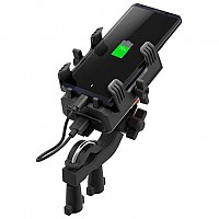 [해외]세나 파워Pro Mount with Charger 휴대폰 홀더 9136943000 Black