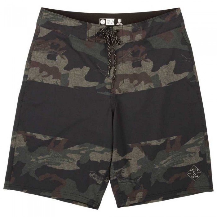 [해외]SALTY CREW Topwater 수영 반바지 14137984379 Camo