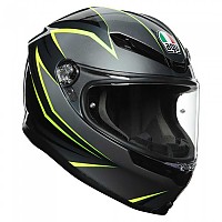 [해외]AGV OUTLET 풀페이스 헬멧 K6 Multi MPLK 9137757643 Flash Grey / Black / Lime