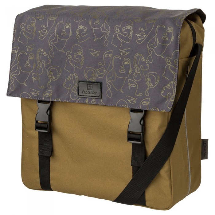 [해외]FASTRIDER Livia Trend Single 17L 사이드 백 1138125289 Olive Green