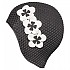 [해외]FASHY 수영 모자 Flowers Rubber 6138114467 Black