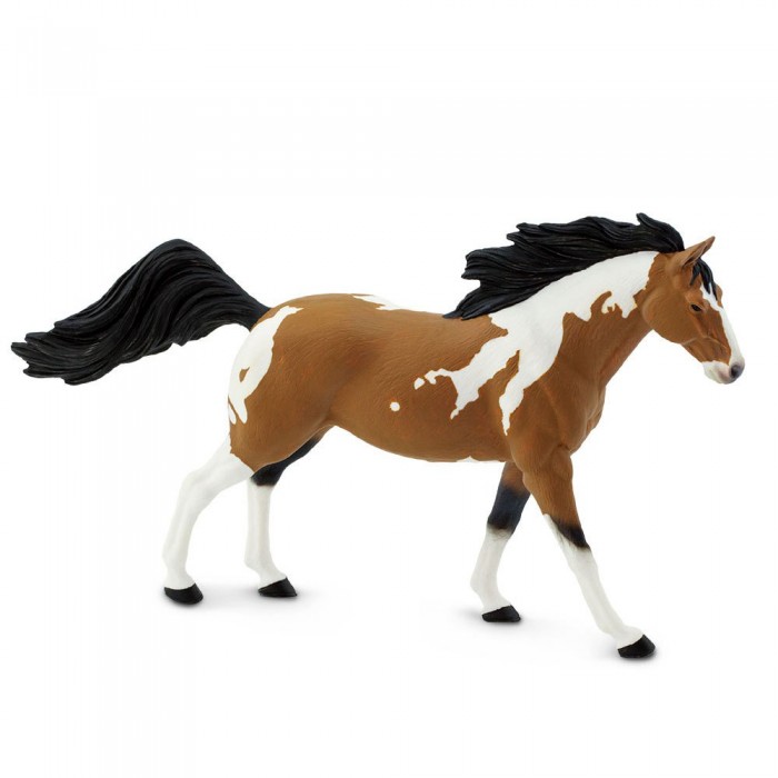 [해외]사파리엘티디 종마 피규어 Pinto Mustang 15137554299 Brown / White / Black