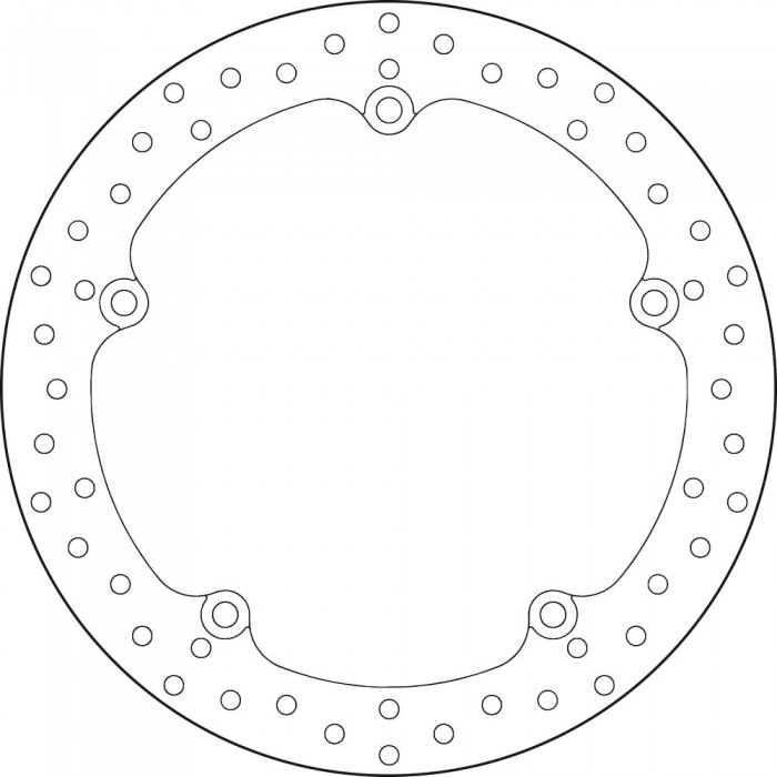 [해외]BREMBO 68B407G7 프론트 브레이크 디스크 9138111463 Silver