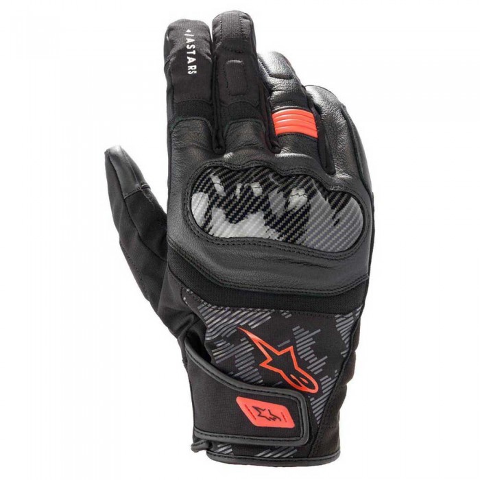 [해외]알파인스타 SMX Z Drystar 장갑 9137786399 Black / Red Fluo