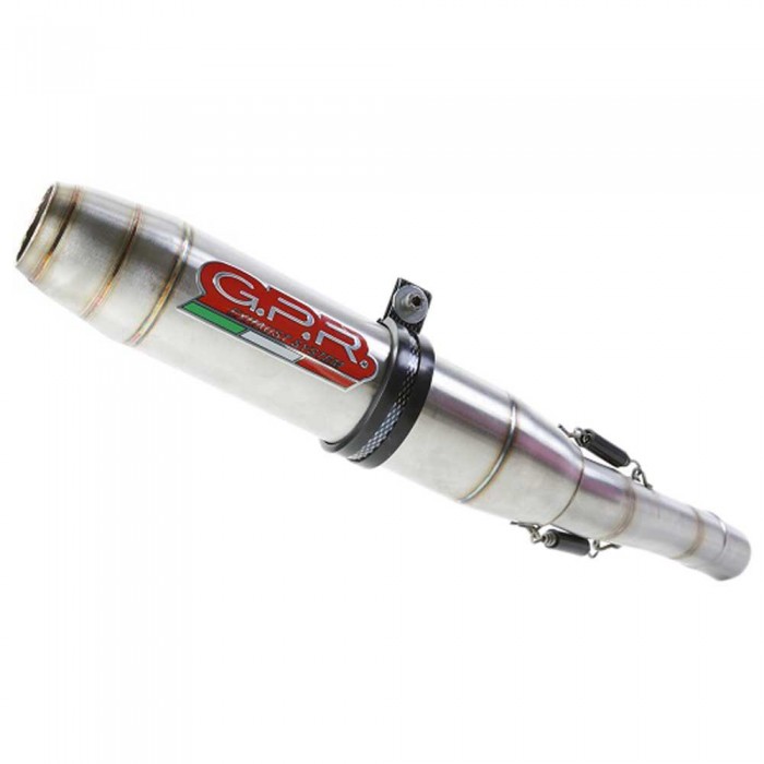 [해외]GPR EXHAUST SYSTEMS Deeptone Inox Adventure 890/890 R Rally 21-22 Euro 5 인증된 슬립온 머플러 9138136489 Silver / Silver