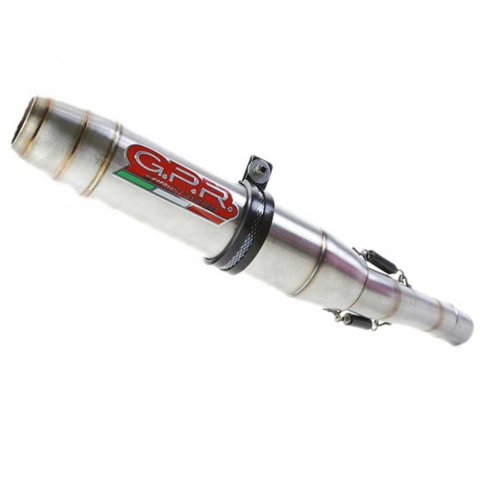 [해외]GPR EXHAUST SYSTEMS Deeptone Inox Adventure 890 L 21-22 Euro 5 비인증 슬립온 머플러 9138136492 Silver / Silver