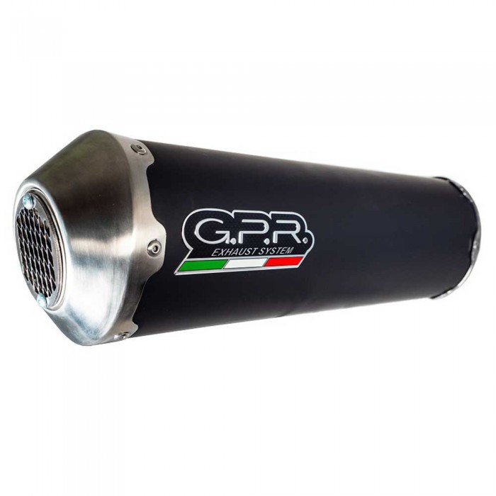 [해외]GPR EXHAUST SYSTEMS Evo4 로드 슬립온 머플러 애틀랜틱 200 00-04 승인 9138136558 Matt Black / Silver