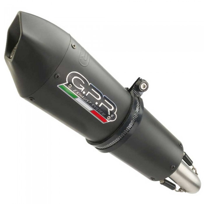 [해외]GPR EXHAUST SYSTEMS GP Evo4 Titanium C 650 Sport 16-20 Euro 4 인증된 슬립온 머플러 9138136766 Matt Black / Matt Black