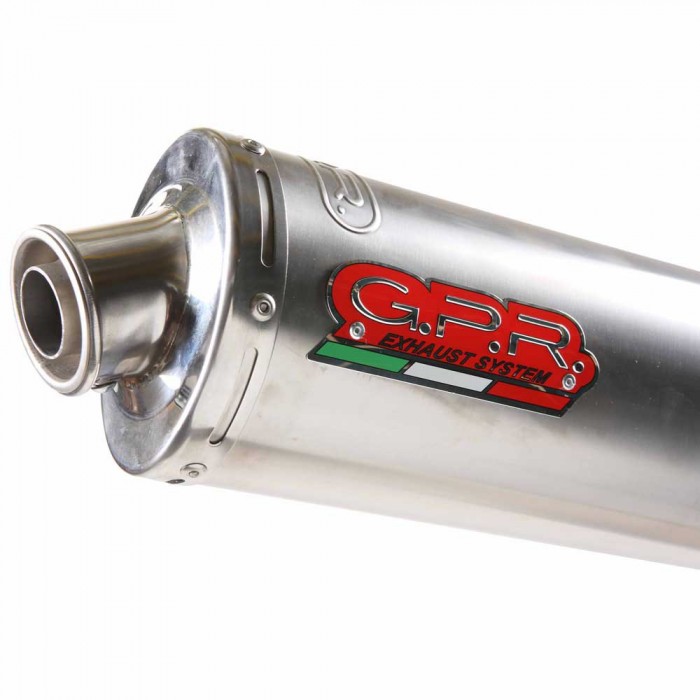 [해외]GPR EXHAUST SYSTEMS Tondo/라운드 Inox CB 400 08-16 CAT 인증된 슬립온 머플러 9138136832 Silver / Silver