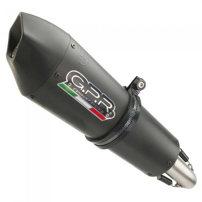 [해외]GPR EXHAUST SYSTEMS GP Evo4 티타늄 슬립온 머플러 CB 500 F 19-20 유로 4 승인 9138136853 Matt Black / Matt Black