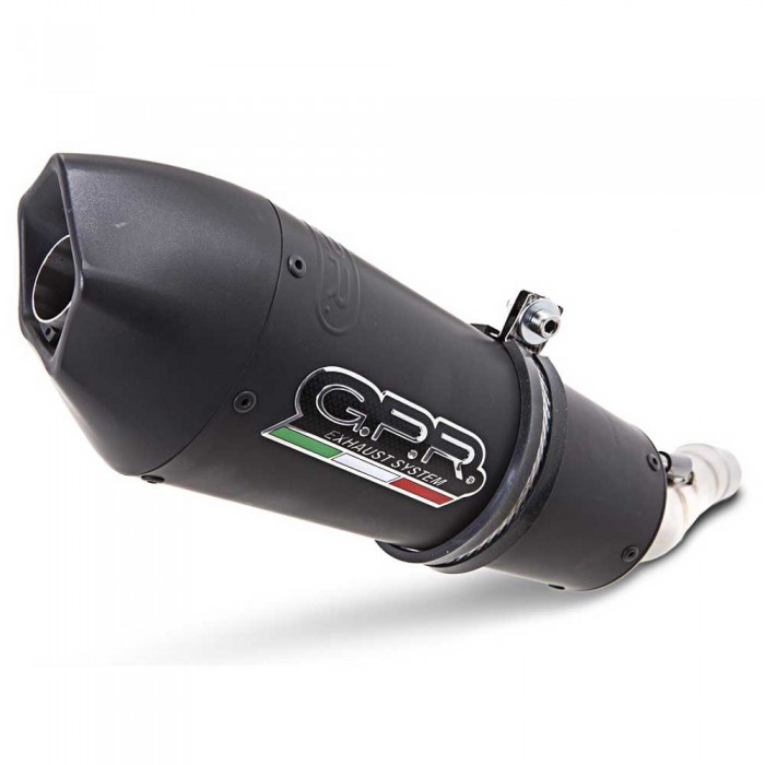 [해외]GPR EXHAUST SYSTEMS GPE Anniversary Titanium CB 500 X 13-15 인증된 슬립온 머플러 9138136878 Matt Black / Matt Black