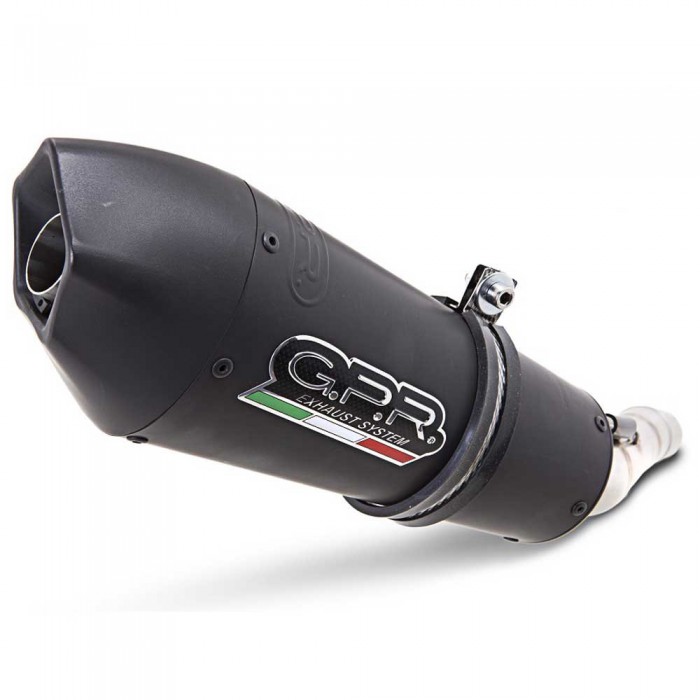 [해외]GPR EXHAUST SYSTEMS GPE Anniversary Titanium CB 650 F 14-16 전체 배기 시스템 형식 승인 9138136891 Matt Black / Matt Black