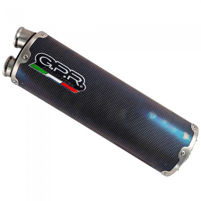 [해외]GPR EXHAUST SYSTEMS Dual Poppy Duke 790 17-20 Euro 4 인증된 슬립온 머플러 9138137247 Carbon / Silver