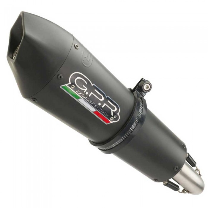 [해외]GPR EXHAUST SYSTEMS GP Evo4 Titanium Enduro 690 R 19-20 Euro 4 CAT 인증된 슬립온 머플러 9138137300 Matt Black / Matt Black