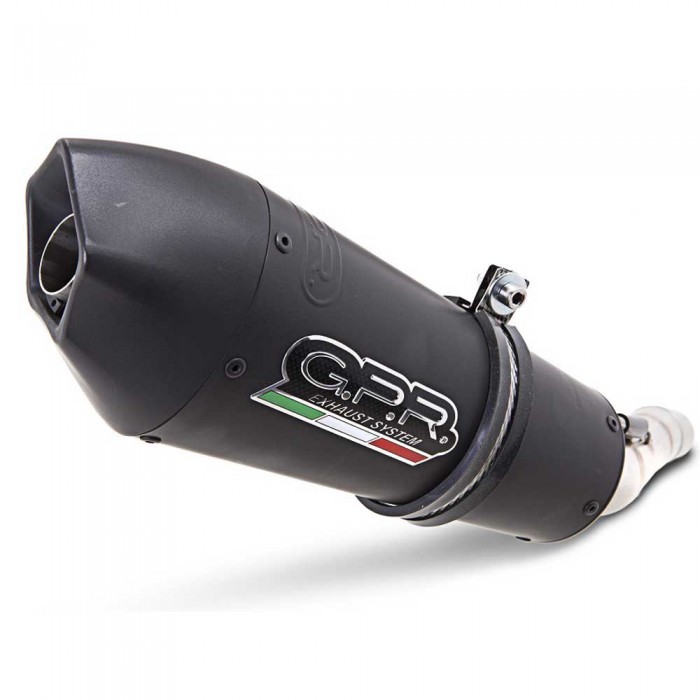 [해외]GPR EXHAUST SYSTEMS GPE Anniversary Titanium ER 6 N/F 05-11 인증된 슬립온 머플러 9138137309 Matt Black / Matt Black