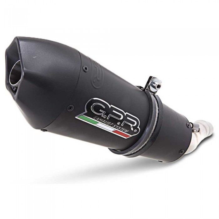 [해외]GPR EXHAUST SYSTEMS GP Evo4 Titanium F3 675 17-20 Euro 4 CAT 인증된 슬립온 머플러 9138137357 Matt Black / Matt Black