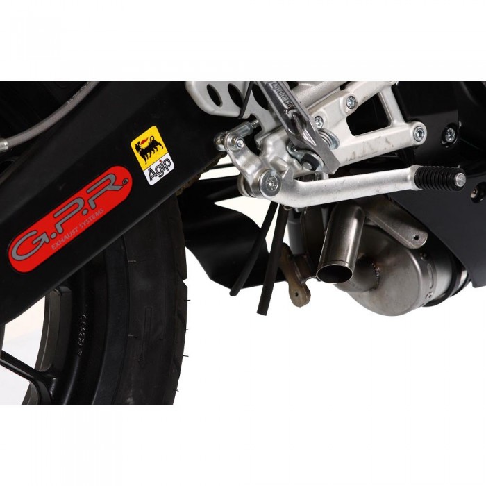 [해외]GPR EXHAUST SYSTEMS Ghost Aluminium GPR 125 09-10 CAT 전체 배기 시스템 형식 승인 9138137460 Silver / Silver