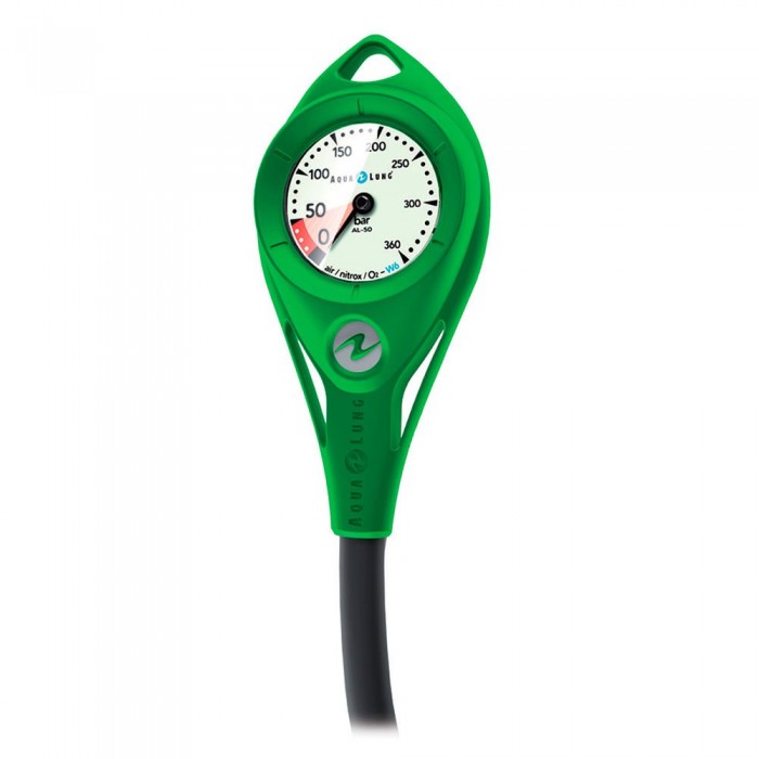 [해외]아쿠아렁 Metal Al 50 300 Bar Nitrox/Oxygene Hose Pressure Gauge 10137871837 Short