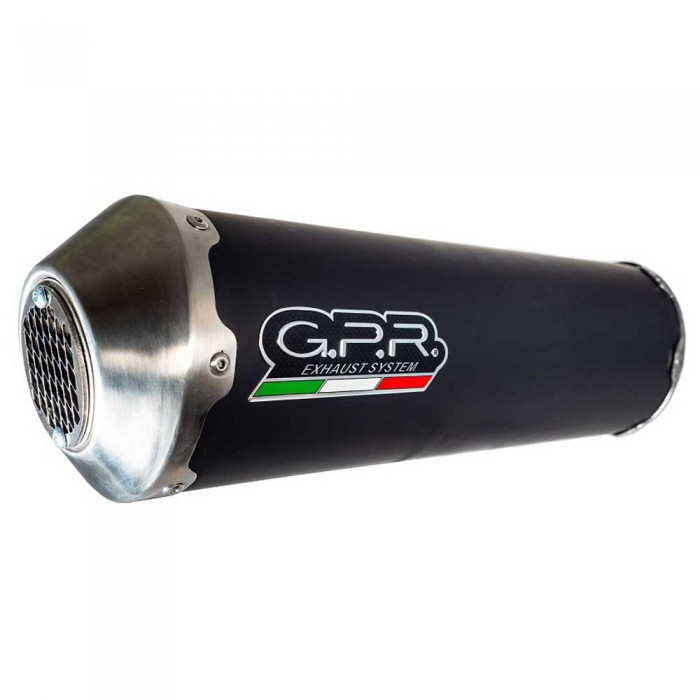 [해외]GPR EXHAUST SYSTEMS Evo4 Road Habana/Mojto 99-07 CAT 전체 배기 시스템 형식 승인 9138137678 Matt Black / Silver