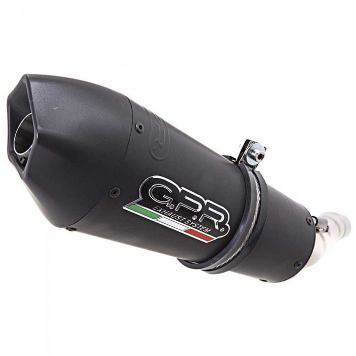 [해외]GPR EXHAUST SYSTEMS GPE Anniversary Titanium Hypermotard 821 13-16 인증된 슬립온 머플러 9138137730 Matt Black / Matt Black