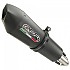 [해외]GPR EXHAUST SYSTEMS GP Evo4 Titanium Hyperstrada/Hypermotard 939 16-19 Euro 4 Euro 4 CAT 인증된 슬립온 머플러 9138137732 Matt Black / Matt Black