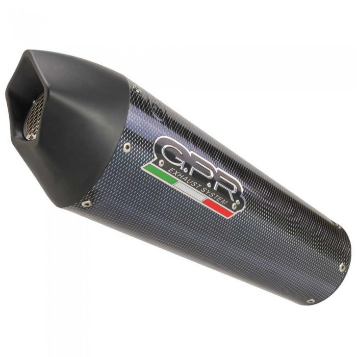 [해외]GPR EXHAUST SYSTEMS GP Evo4 Poppy Integra 750 16-20 Euro 4 인증된 슬립온 머플러 9138137743 Carbon / Matt Black