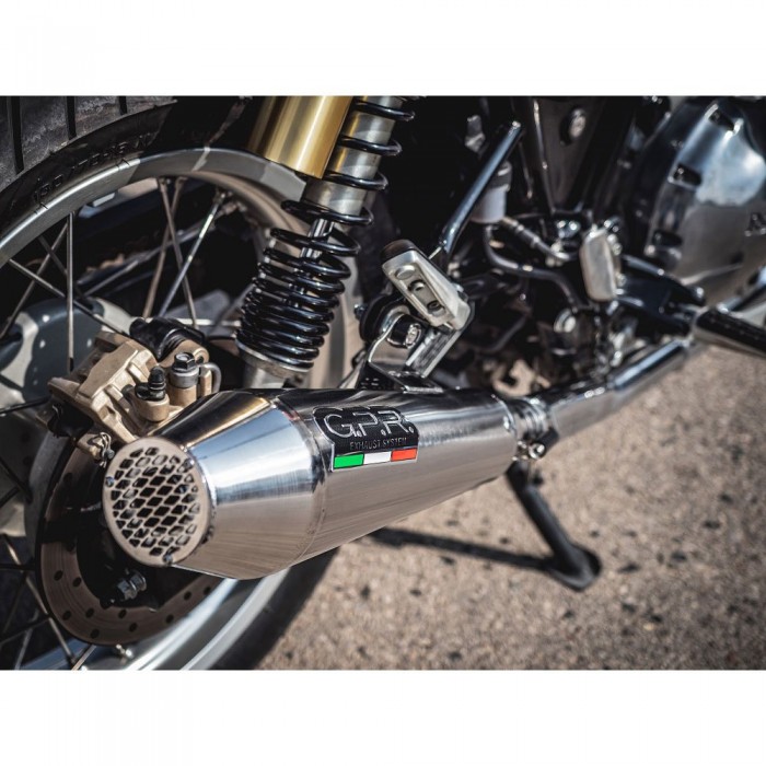 [해외]GPR EXHAUST SYSTEMS Ultracone Double Interceptor 650 19-20 Euro 4 CAT 인증된 슬립온 머플러 9138137755 Silver / Silver