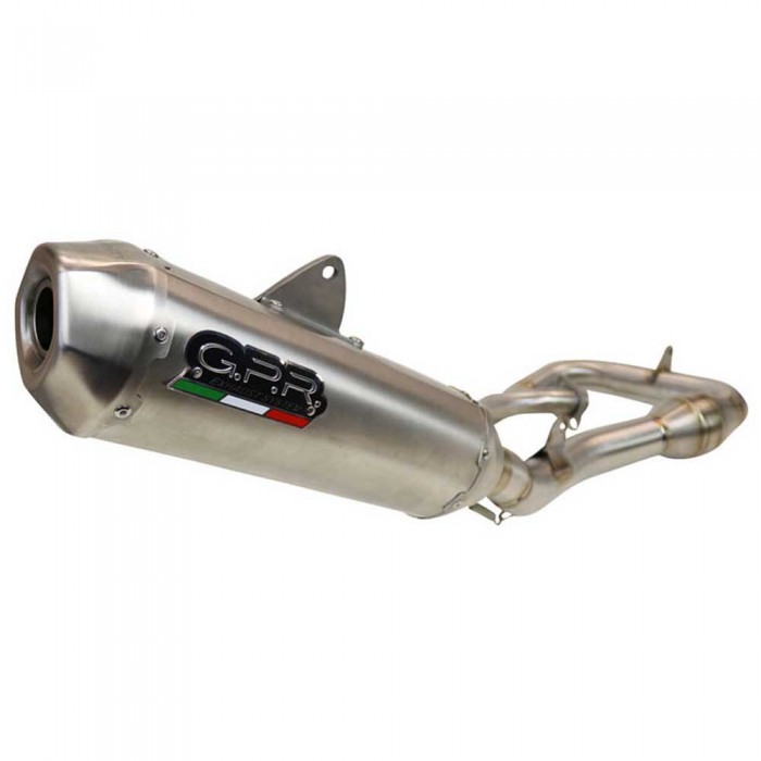 [해외]GPR EXHAUST SYSTEMS Pentacross 티타늄 풀 라인 시스템 KX 450 F 20 dB 킬러 FIM 인증 9138137829 Silver / Silver